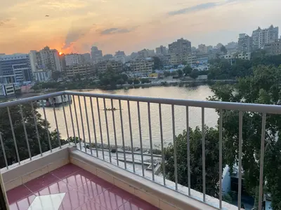 شقة النيل في النيل في زمالك
