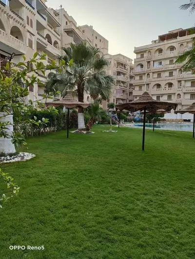 Chalet with pool view At Al Nakhil resort