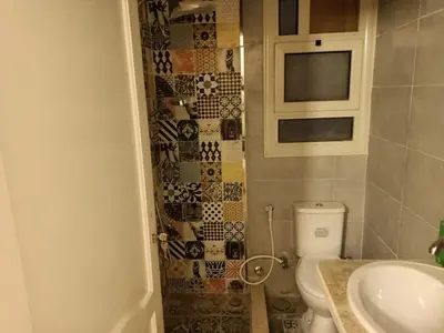 3 bedroom 2 bathrooms, ground floor with large swimming pool at stella heightssidy abd el rahman